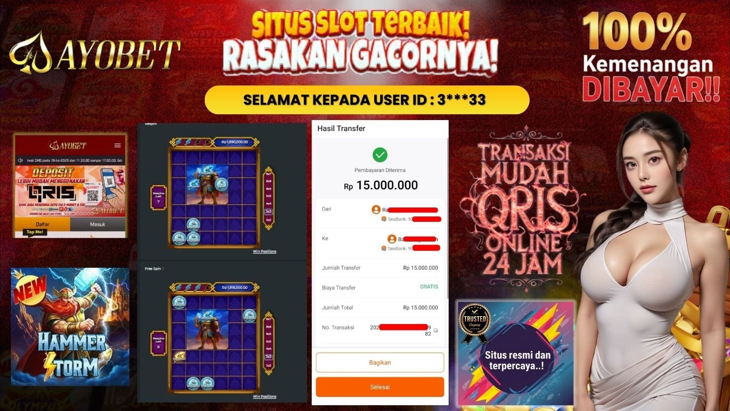 AYOBET JACKPOT SLOT HAMMERSTORM